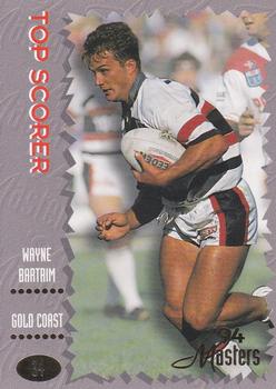 1994 Dynamic NSW Rugby League '94 Masters #34 Wayne Bartrim Front
